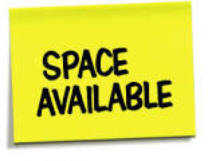 Spaces available in all classes
